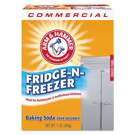 ARM & HAMMER Fridge-n-Freezer Pack Baking Soda, Unscented, 16 oz, Powder 33200-84011